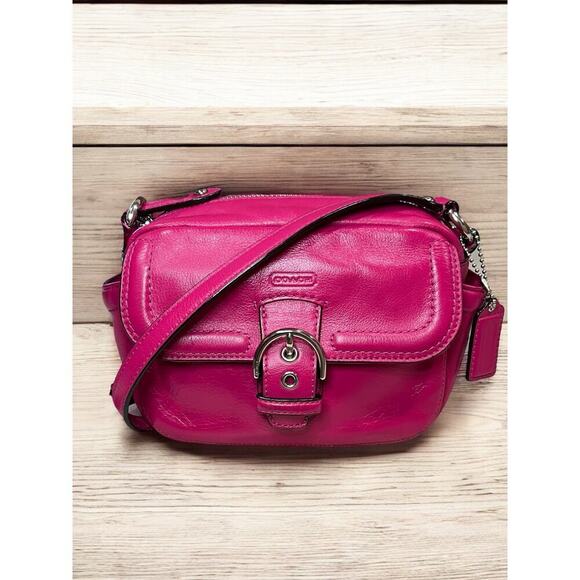 Coach F25150 Campbell Leather Camera Bag - Picture 11 of 11